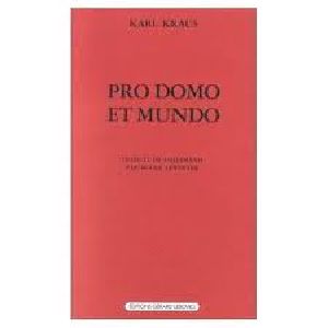 [Livre Rare 03] • Pro Domo Et Mundo